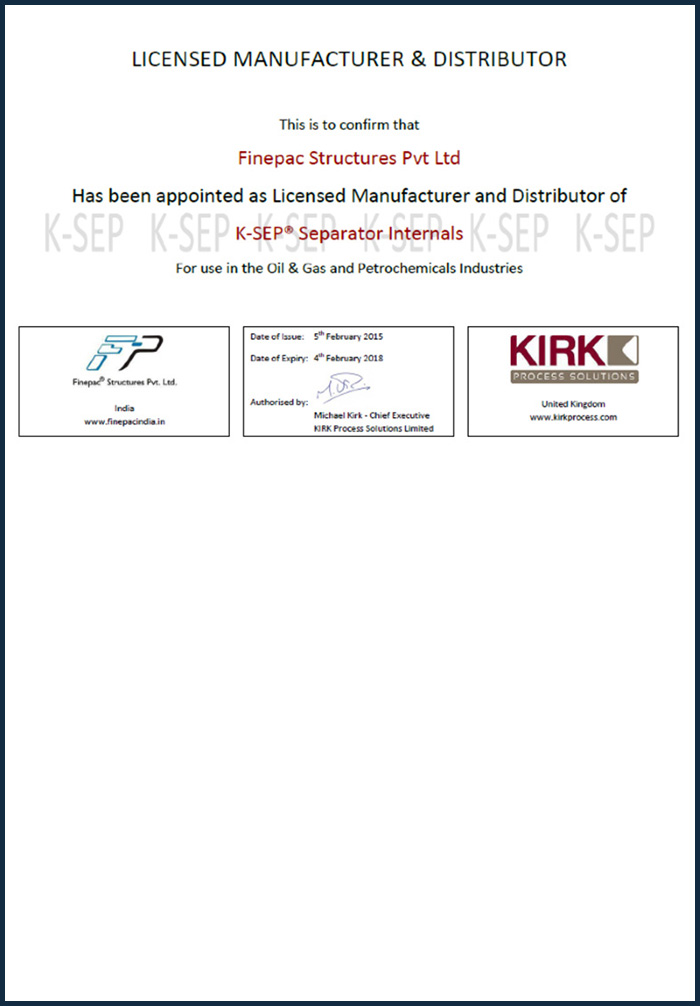 internal manufacturer license